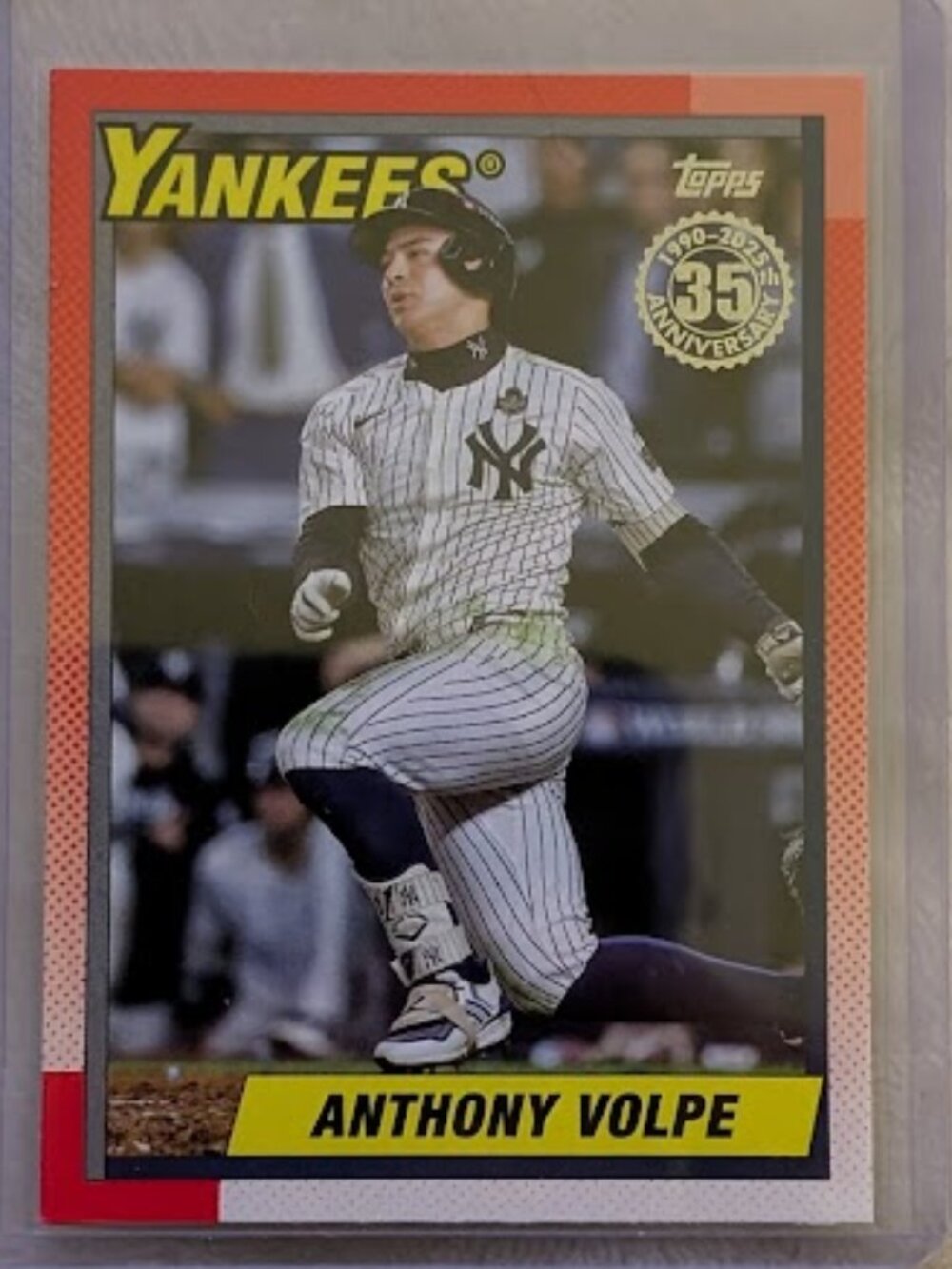 2025 Topps ANTHONY VOLPE Card# 90B2-43